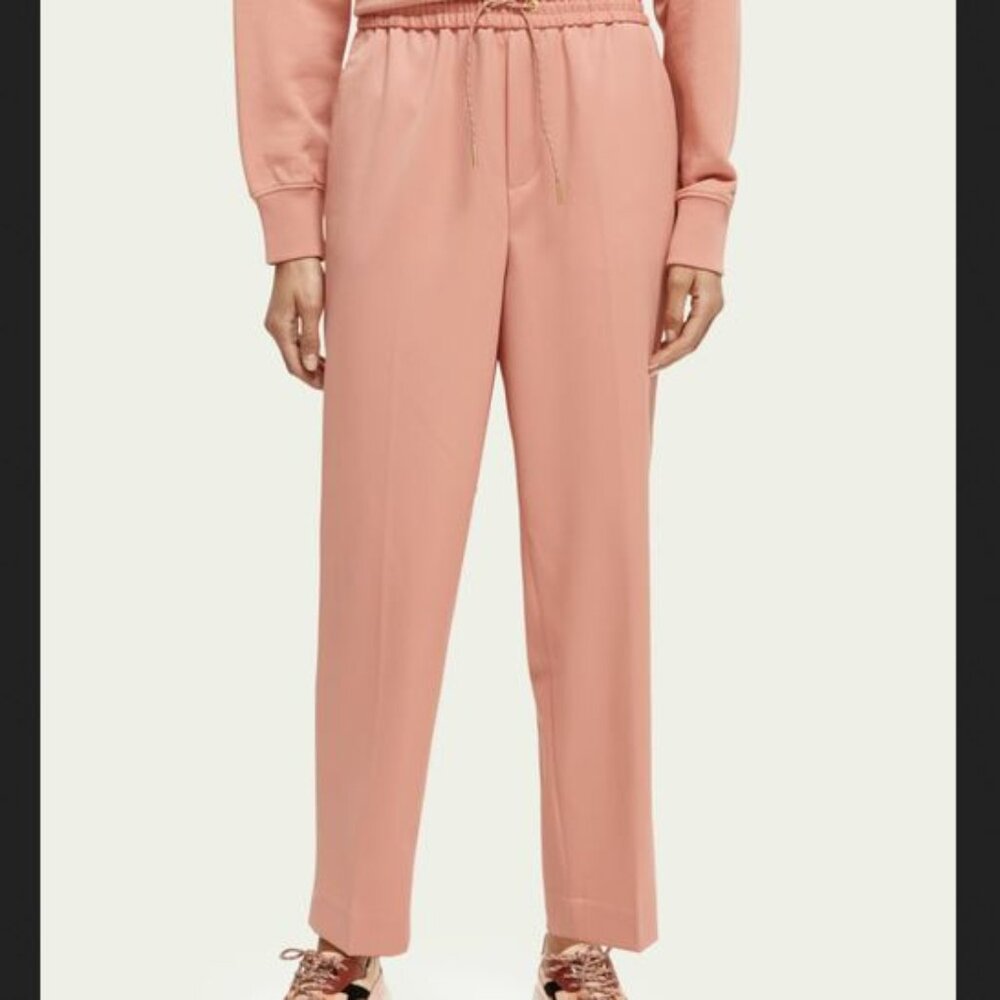*NEW Scotch & Soda Drawstring Pants Pink Size Large